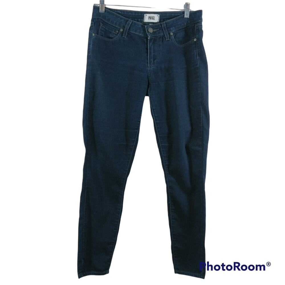 Paige Verdugo Ankle Skinny Jeans in Pinnacle 28